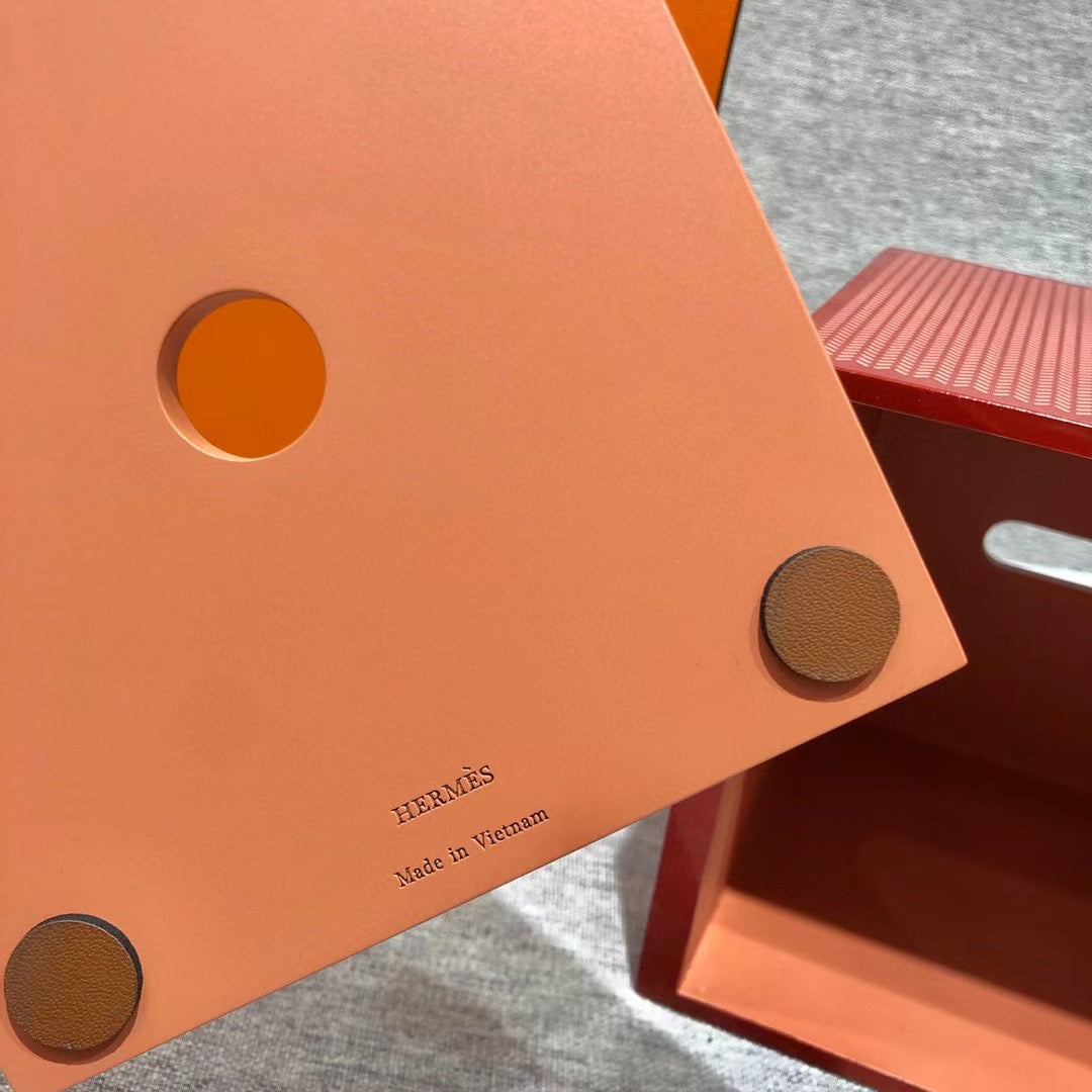 HERMES KBOX SQUARE TISSUE BOX