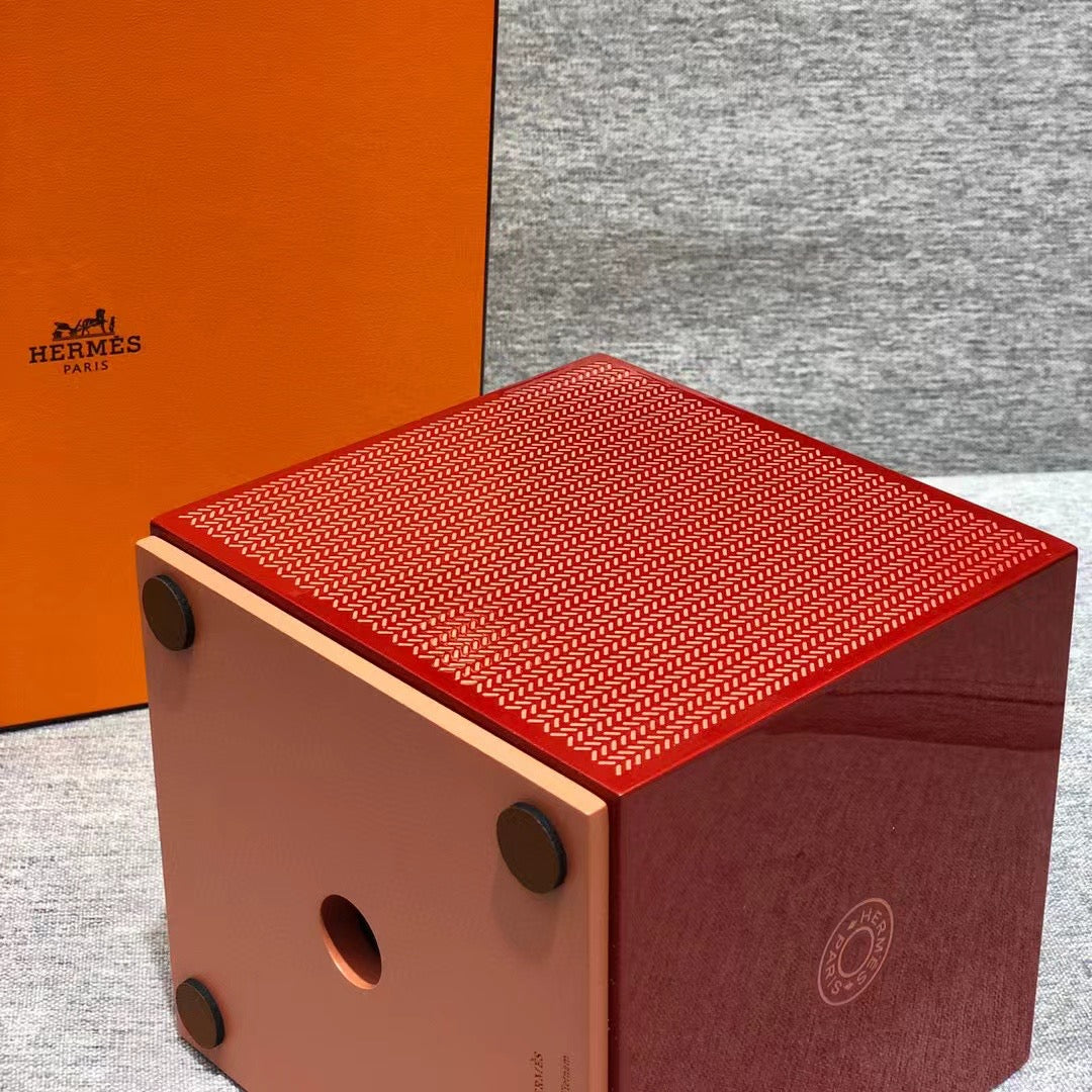 HERMES KBOX SQUARE TISSUE BOX