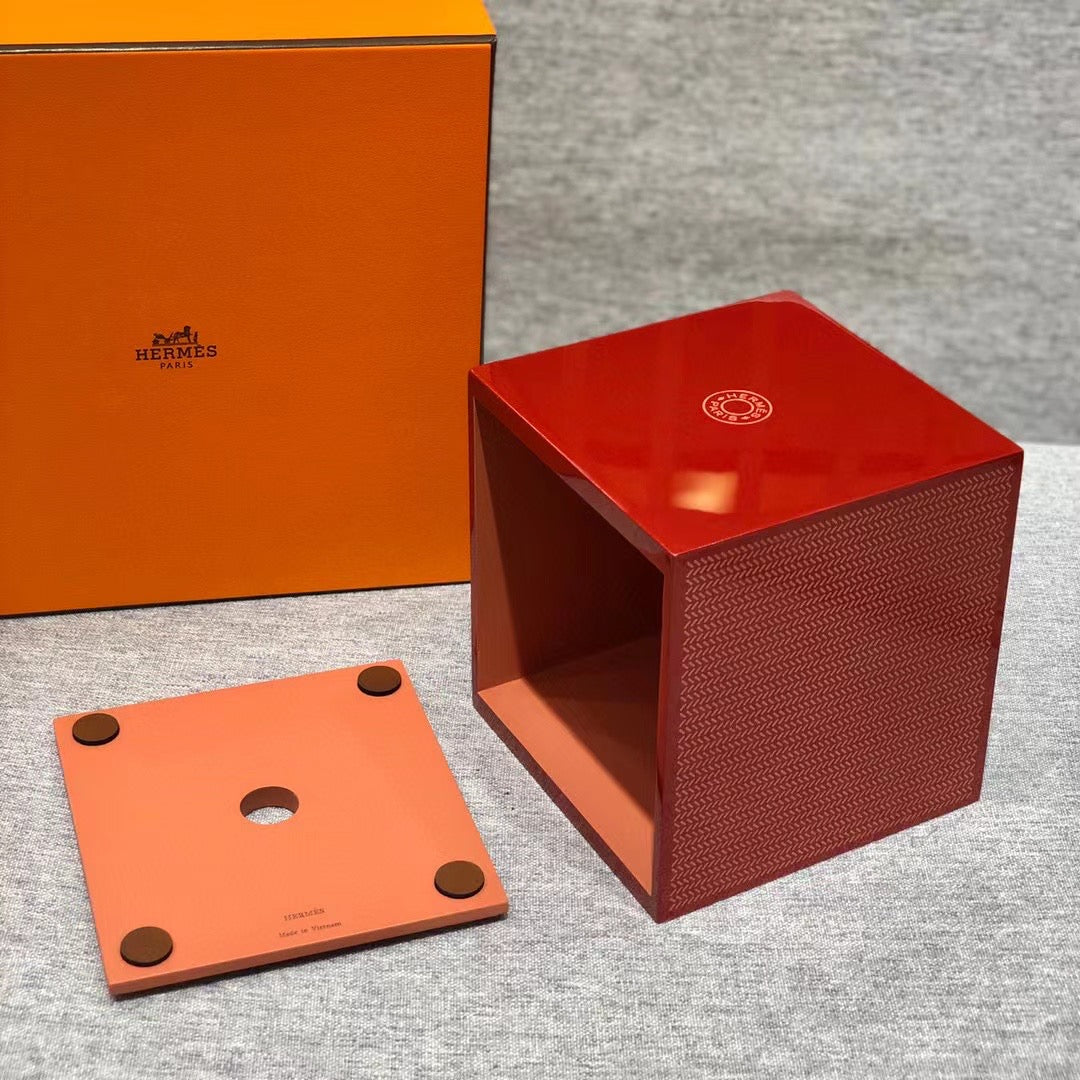 HERMES KBOX SQUARE TISSUE BOX
