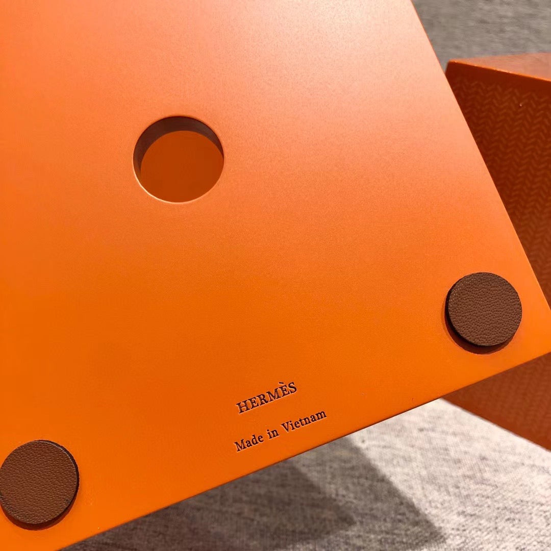 HERMES KBOX SQUARE TISSUE BOX