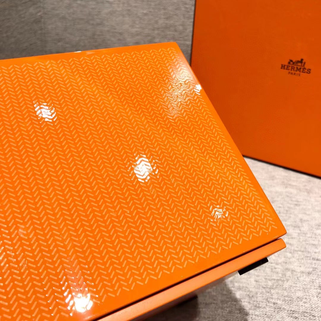 HERMES KBOX SQUARE TISSUE BOX