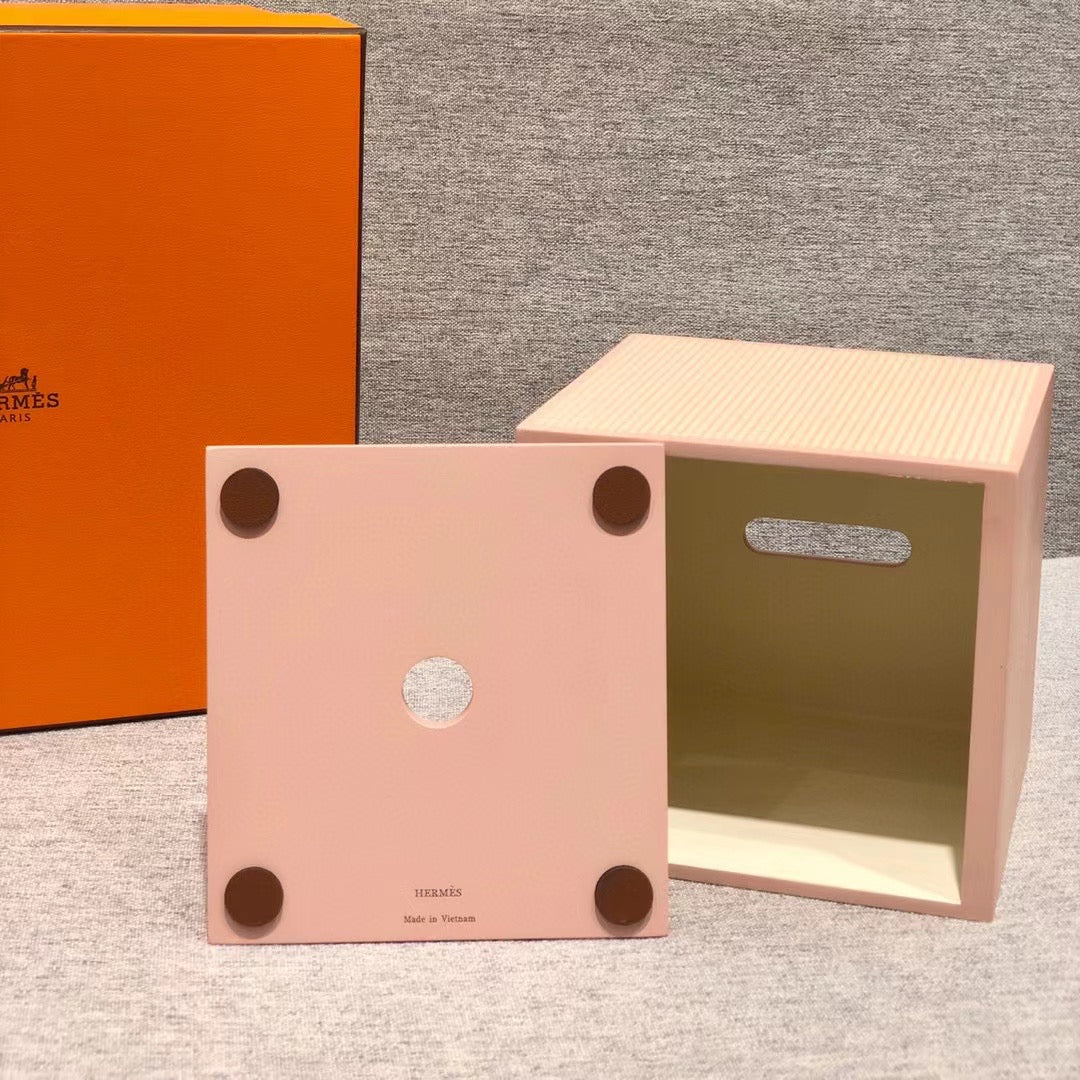 HERMES KBOX SQUARE TISSUE BOX