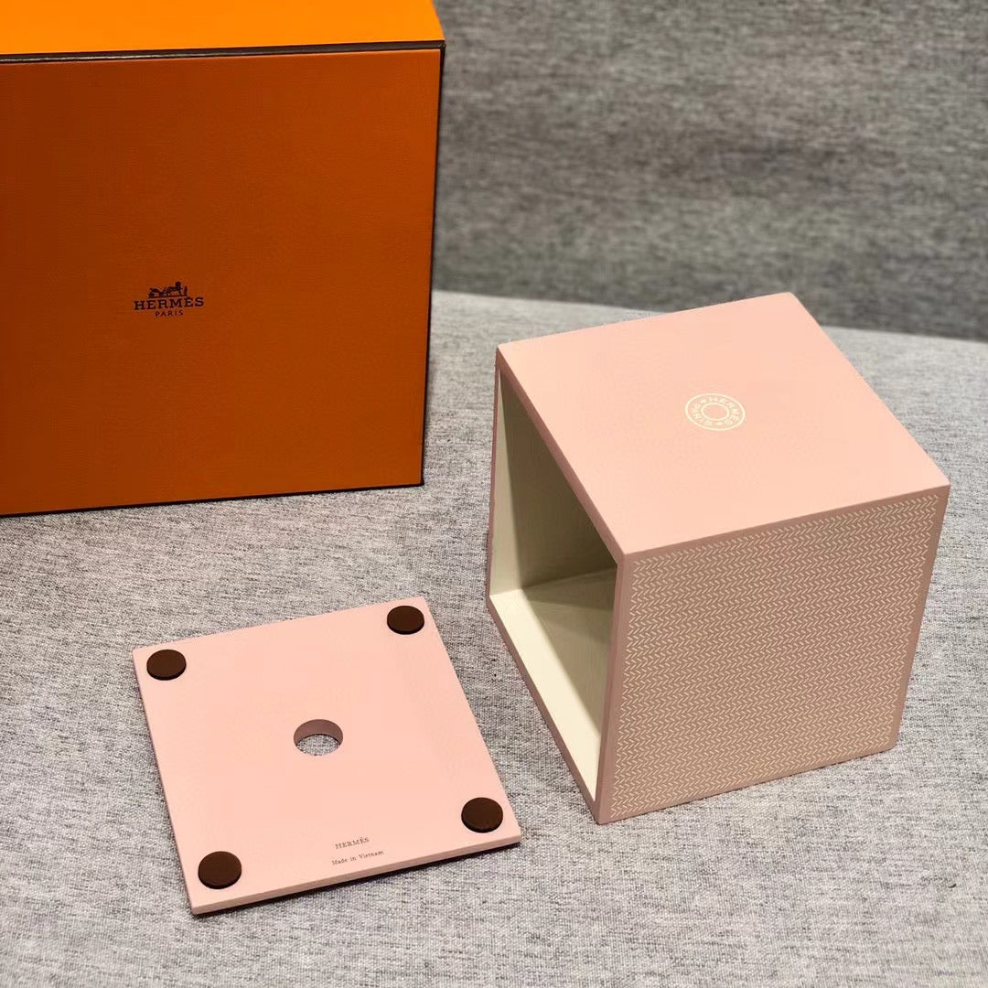 HERMES KBOX SQUARE TISSUE BOX