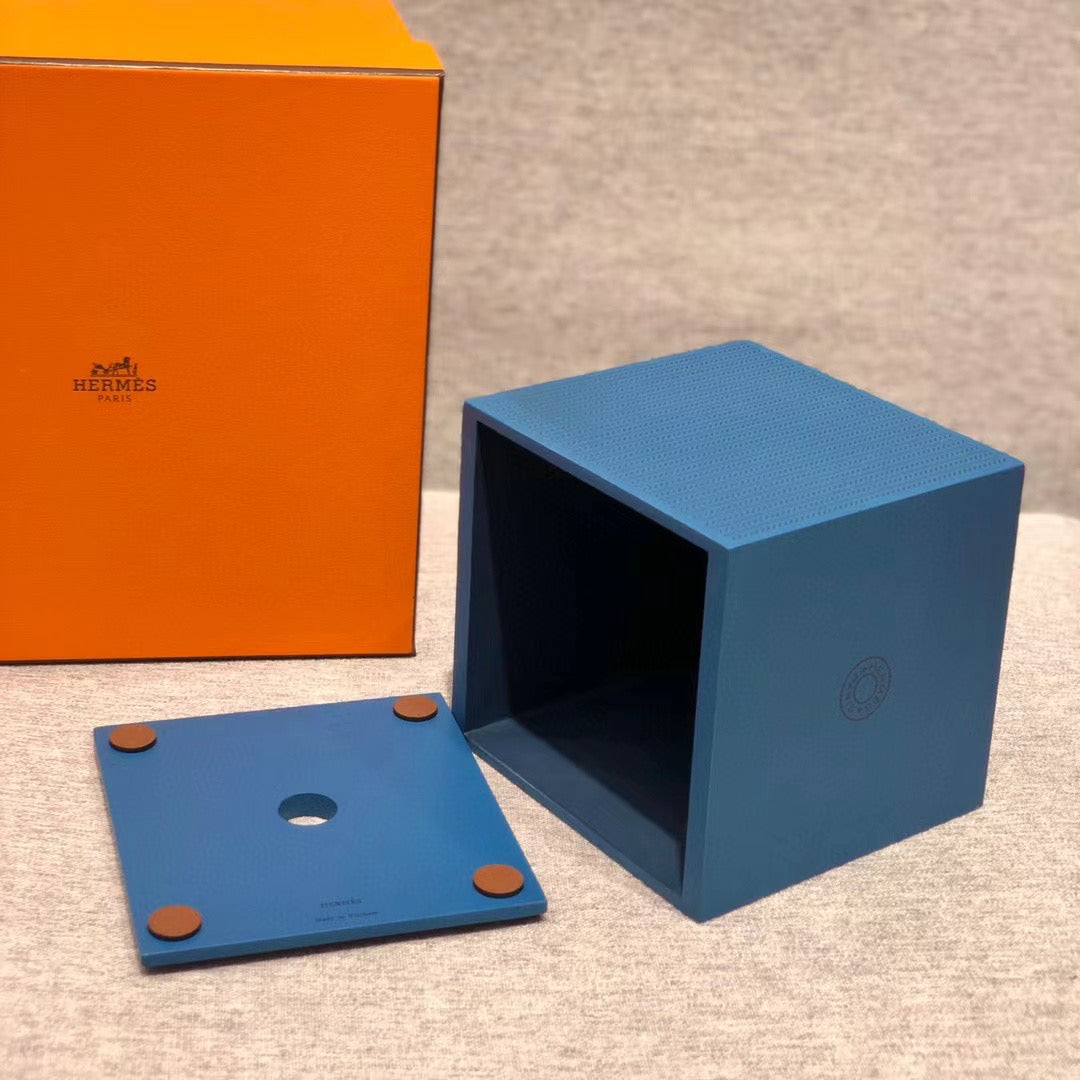 HERMES KBOX SQUARE TISSUE BOX