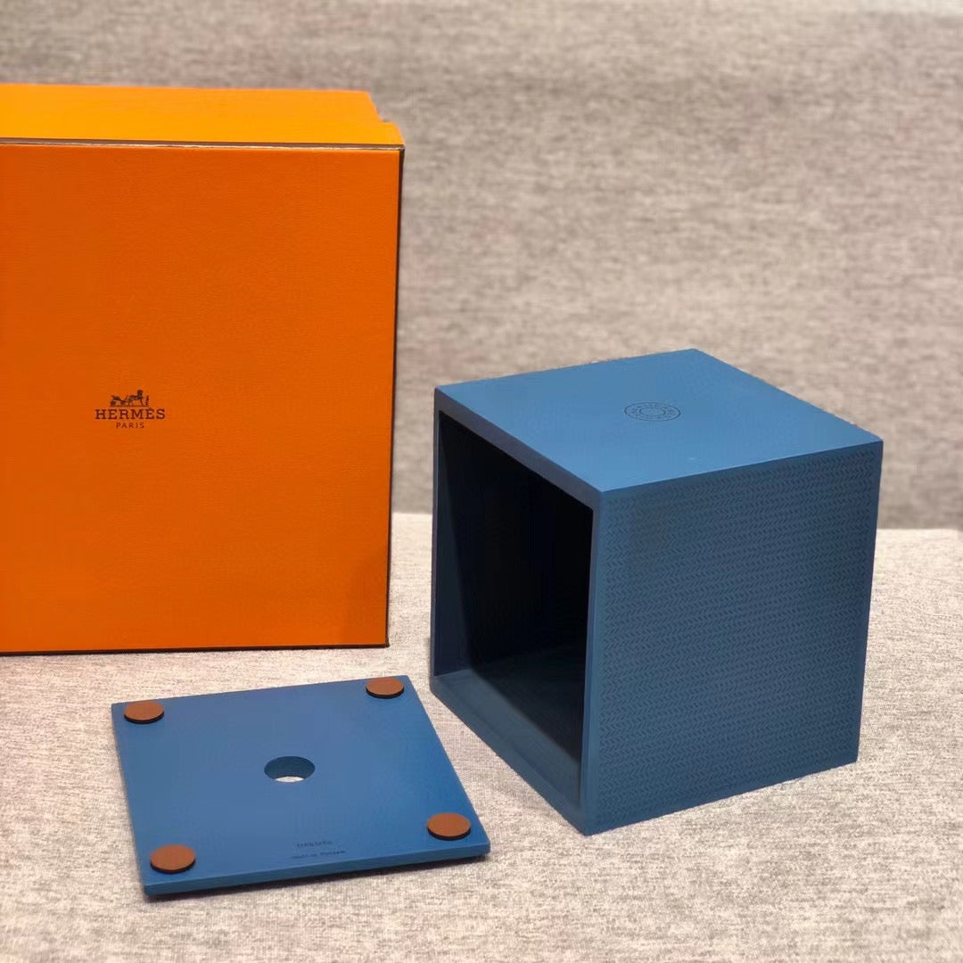 HERMES KBOX SQUARE TISSUE BOX