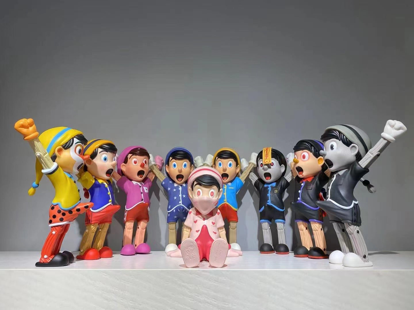 PINOCCHIO FIGURES HALLOWEEN EDITION (A WOOD AWAKENING)