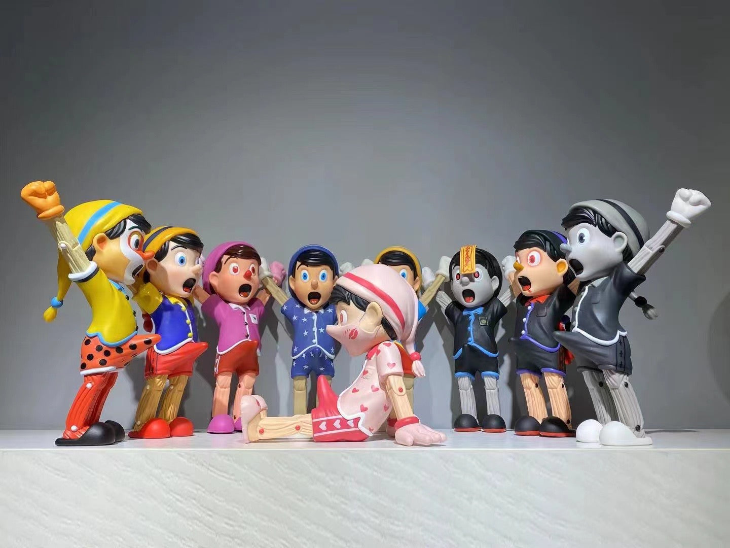 PINOCCHIO FIGURES HALLOWEEN EDITION (A WOOD AWAKENING)