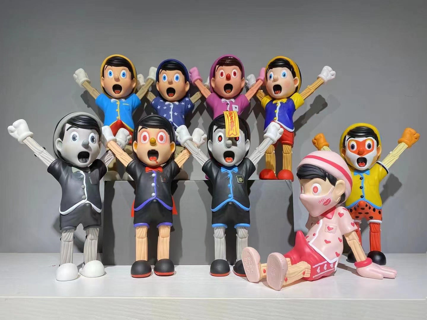 PINOCCHIO FIGURES HALLOWEEN EDITION (A WOOD AWAKENING)