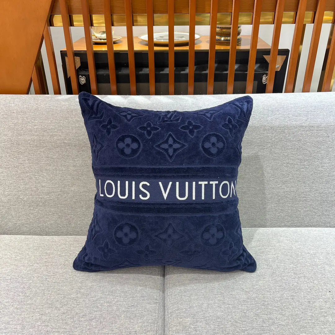 CUSTOM LV BEACH PILLOW