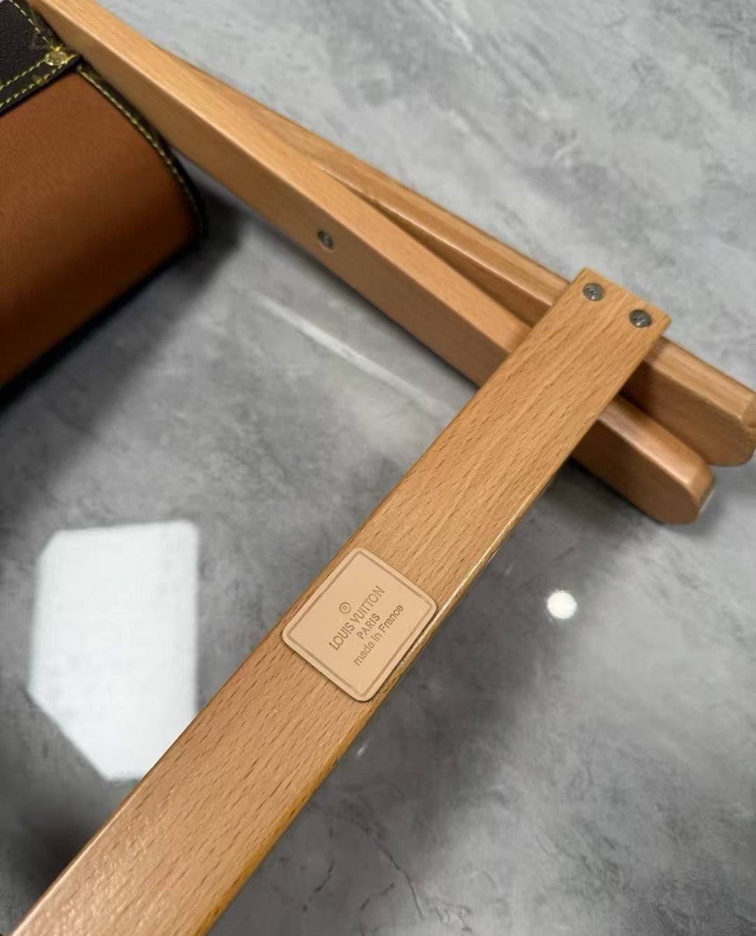 CUSTOM LV BARBECUE STOOL