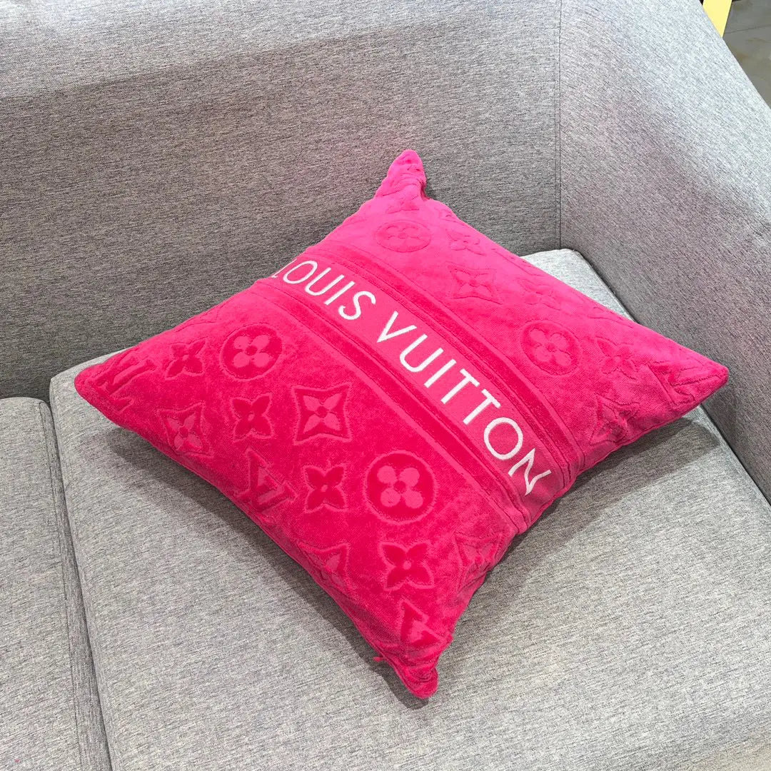CUSTOM LV BEACH PILLOW