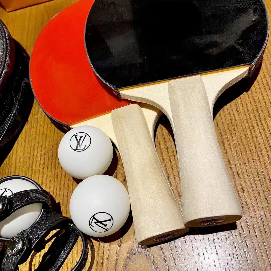 CUSTOM LV PING PONG SET