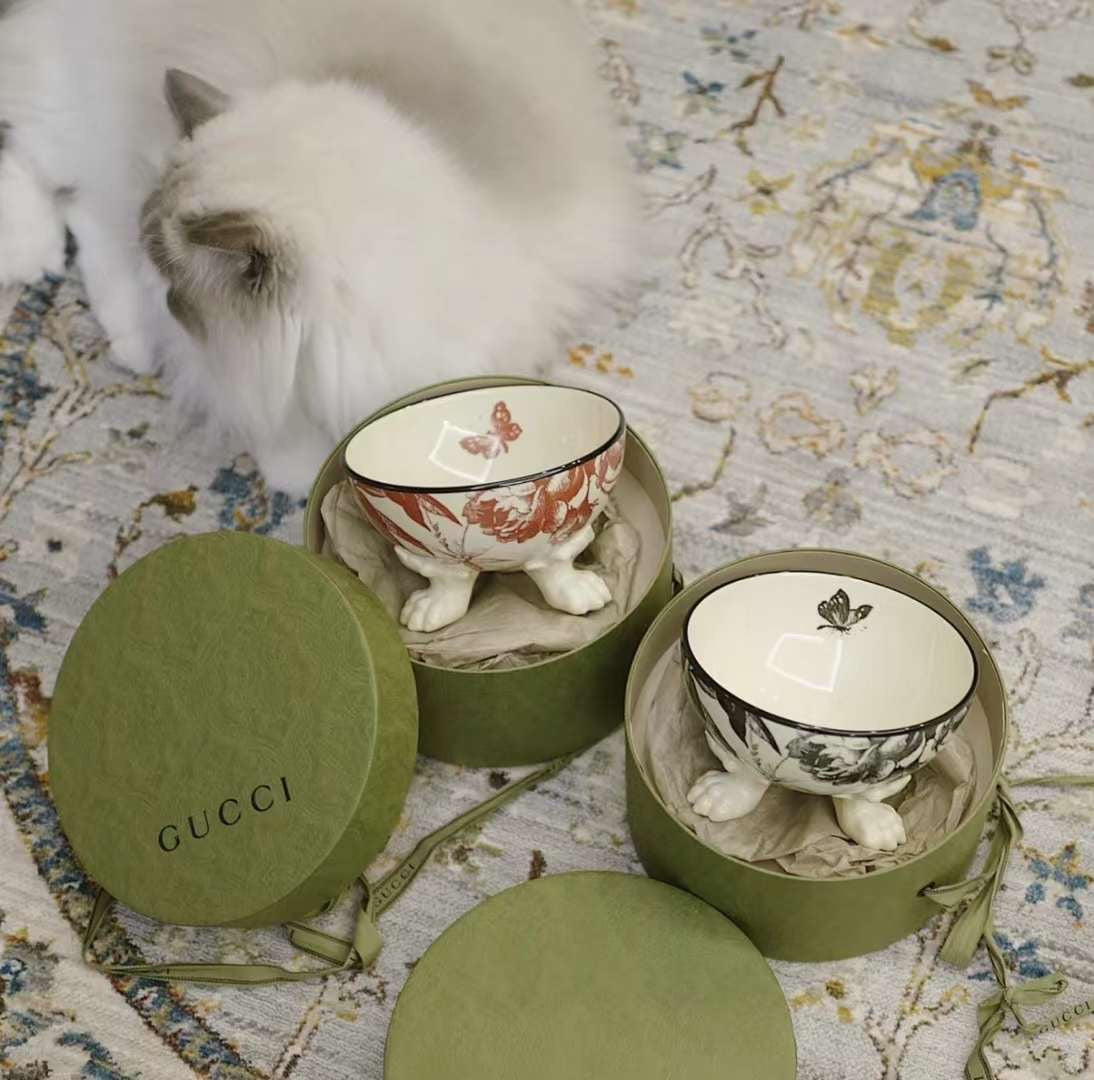 GUCCI CAT BOWL