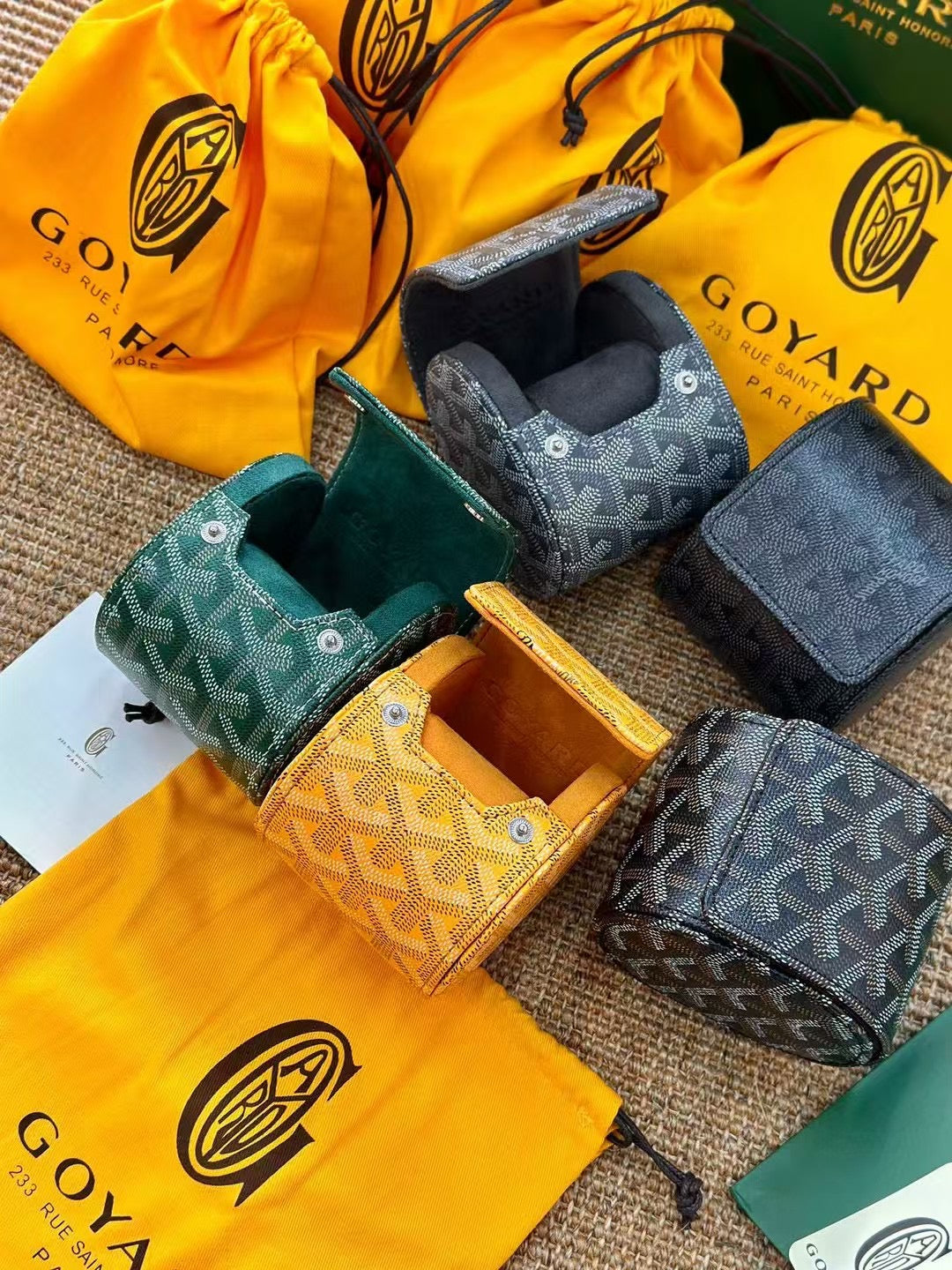 CUSTOM GOYARD WATCH TRAVEL CASE (INDIVIDUAL)
