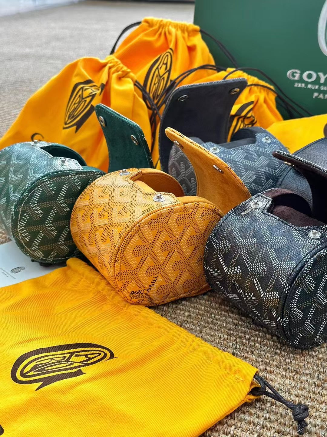CUSTOM GOYARD WATCH TRAVEL CASE (INDIVIDUAL)