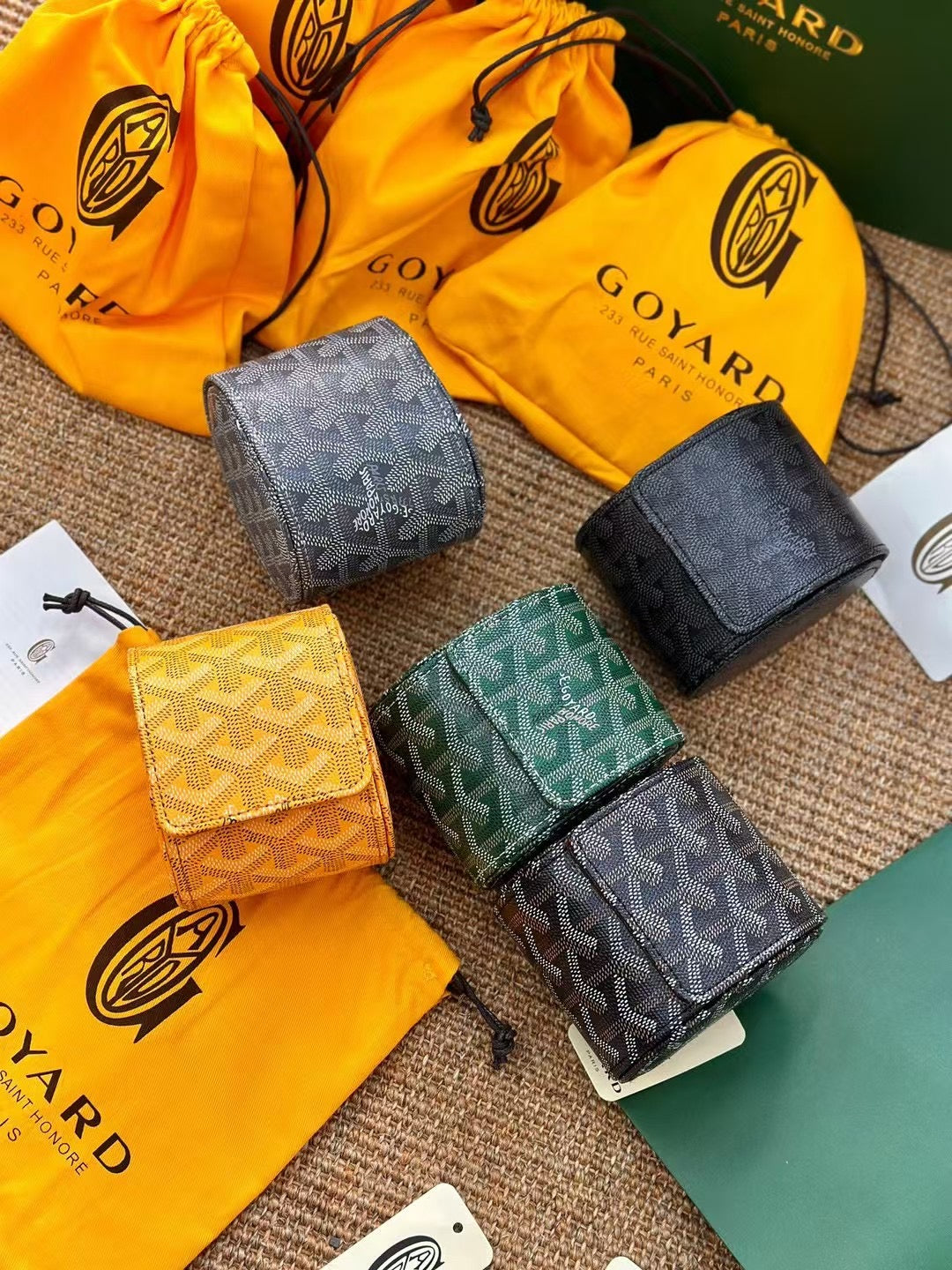 CUSTOM GOYARD WATCH TRAVEL CASE (INDIVIDUAL)