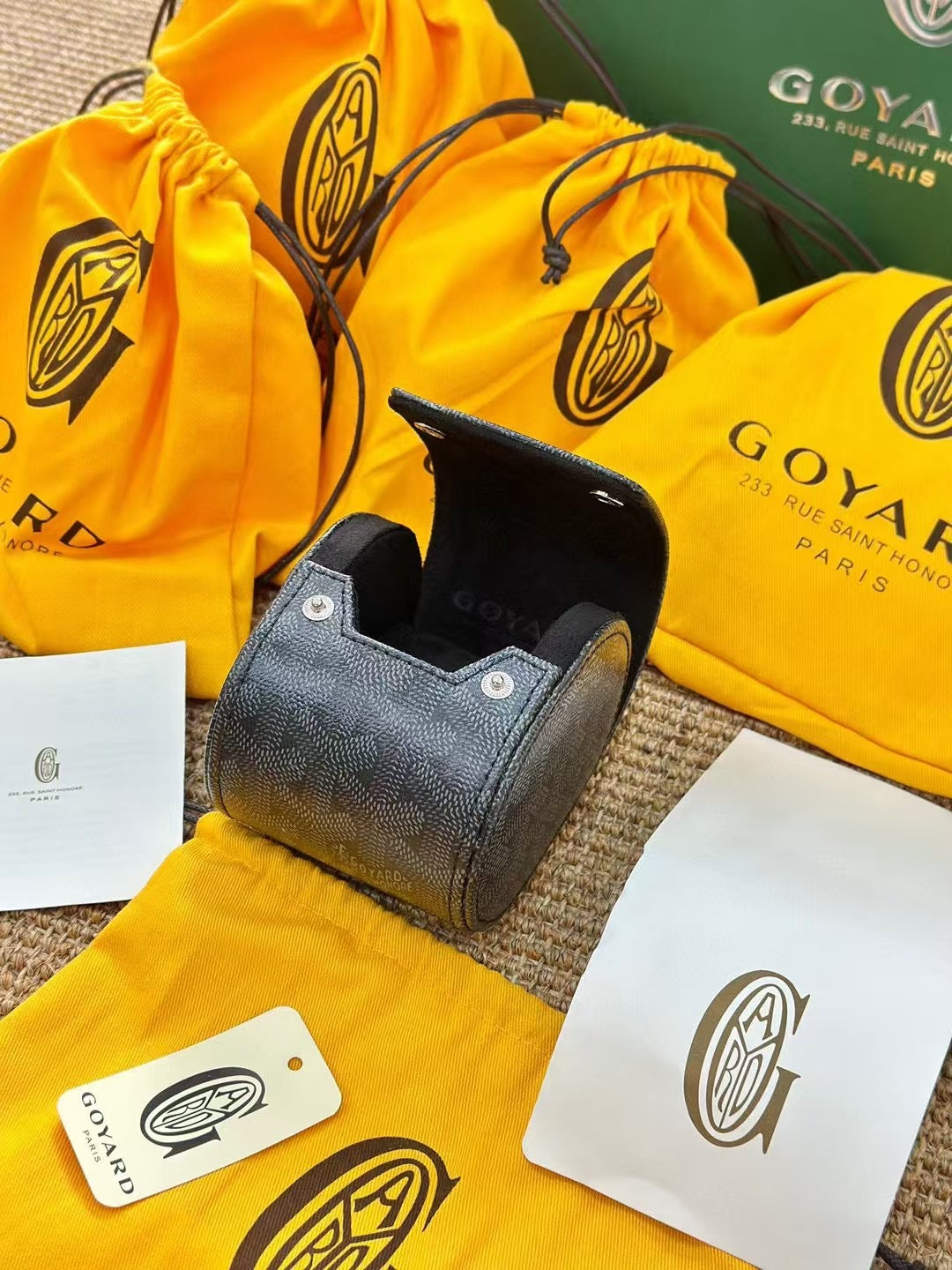 CUSTOM GOYARD WATCH TRAVEL CASE (INDIVIDUAL)