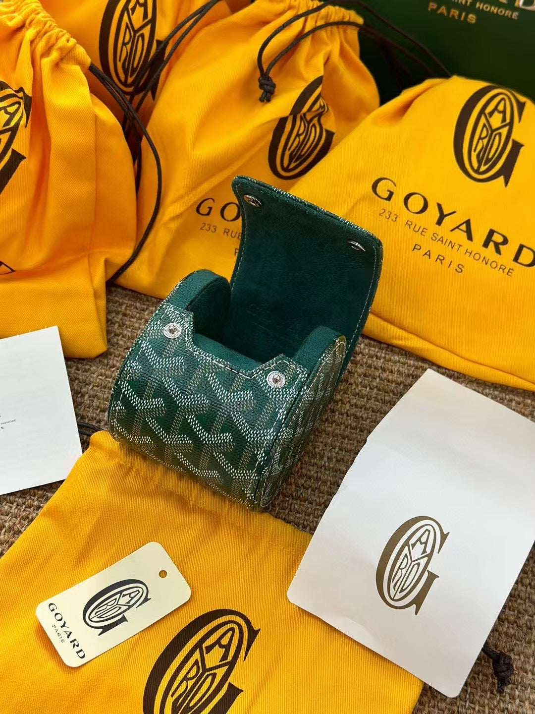 CUSTOM GOYARD WATCH TRAVEL CASE (INDIVIDUAL)