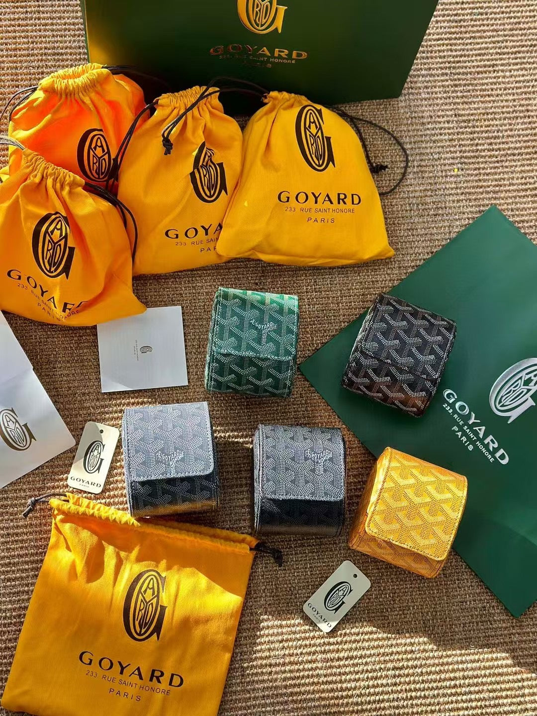 CUSTOM GOYARD WATCH TRAVEL CASE (INDIVIDUAL)