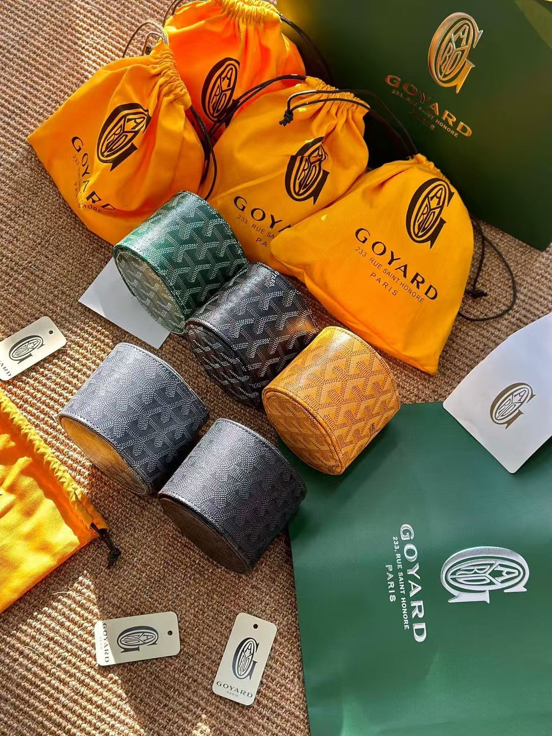 CUSTOM GOYARD WATCH TRAVEL CASE (INDIVIDUAL)