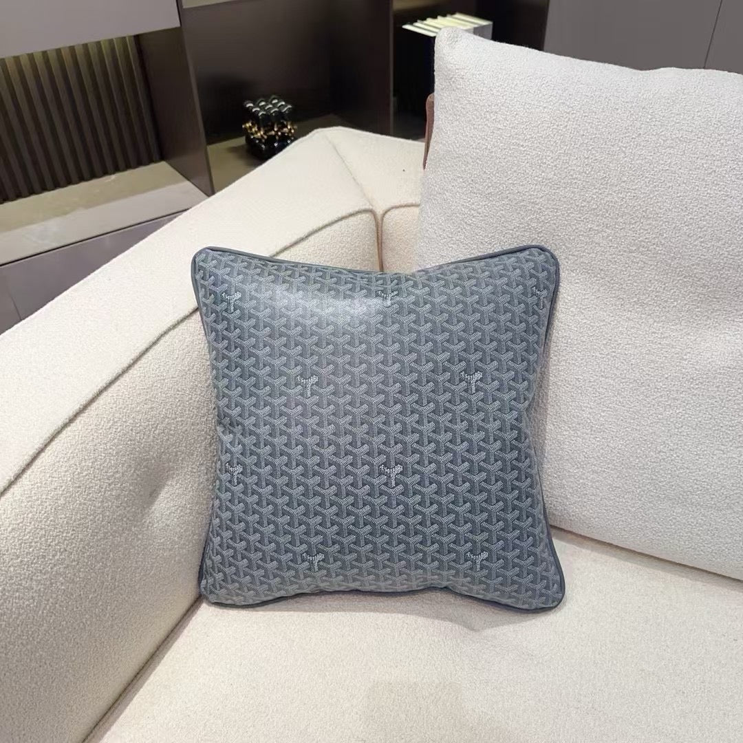 GOYARD THROW PILLOW