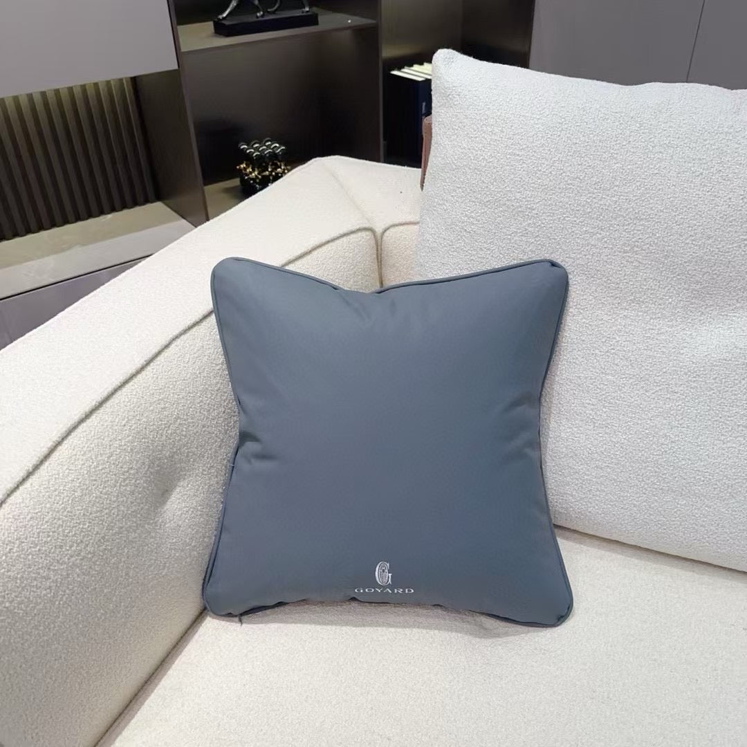 GOYARD THROW PILLOW