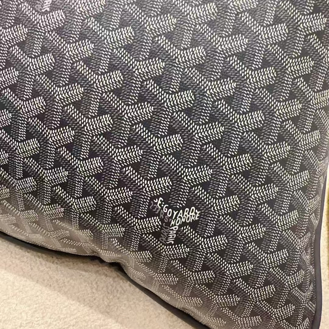 GOYARD THROW PILLOW