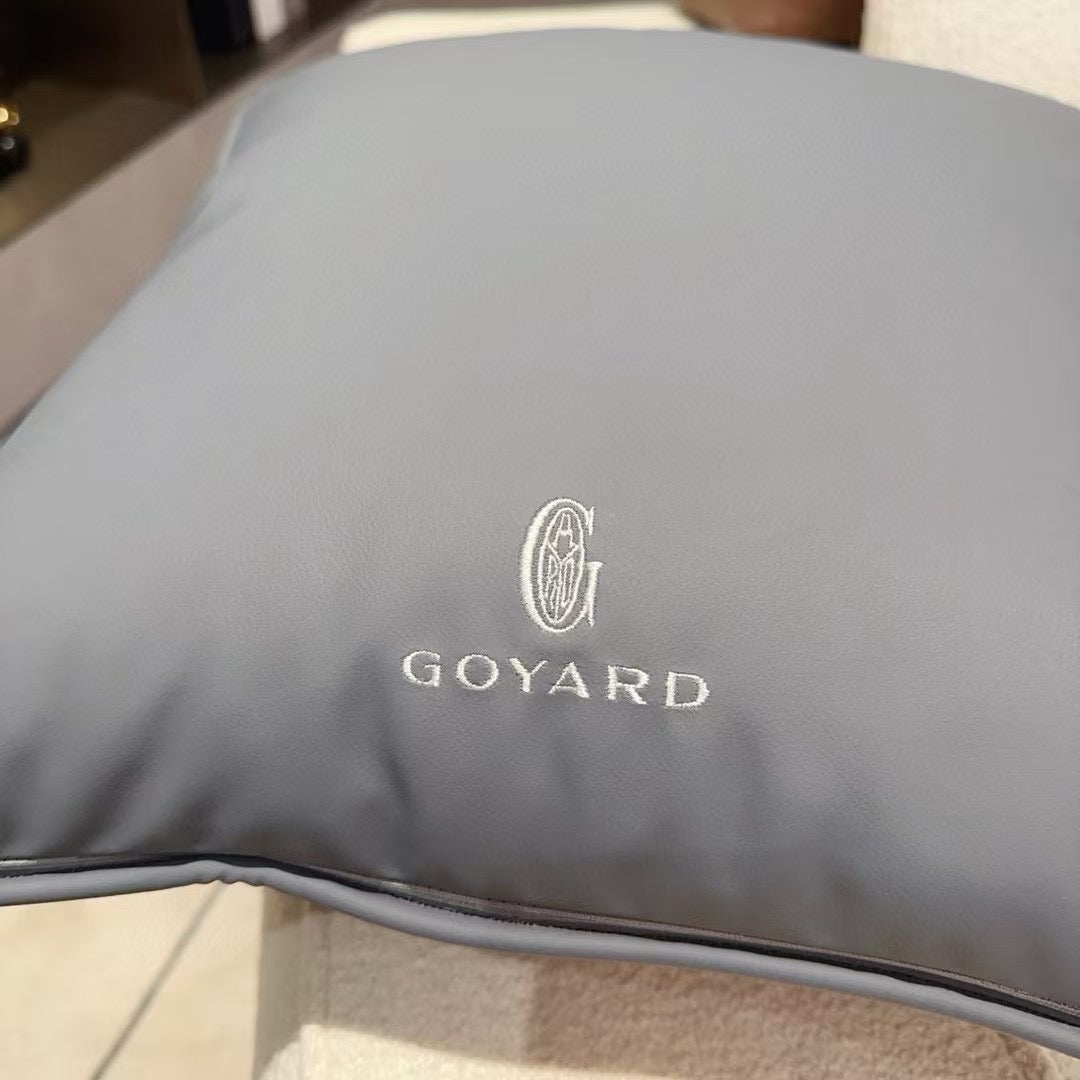 GOYARD THROW PILLOW