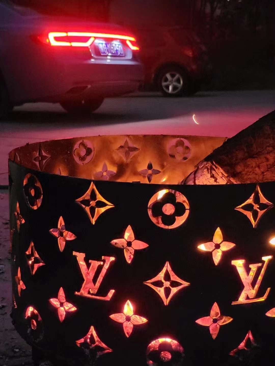 CUSTOM LV FIRE PIT