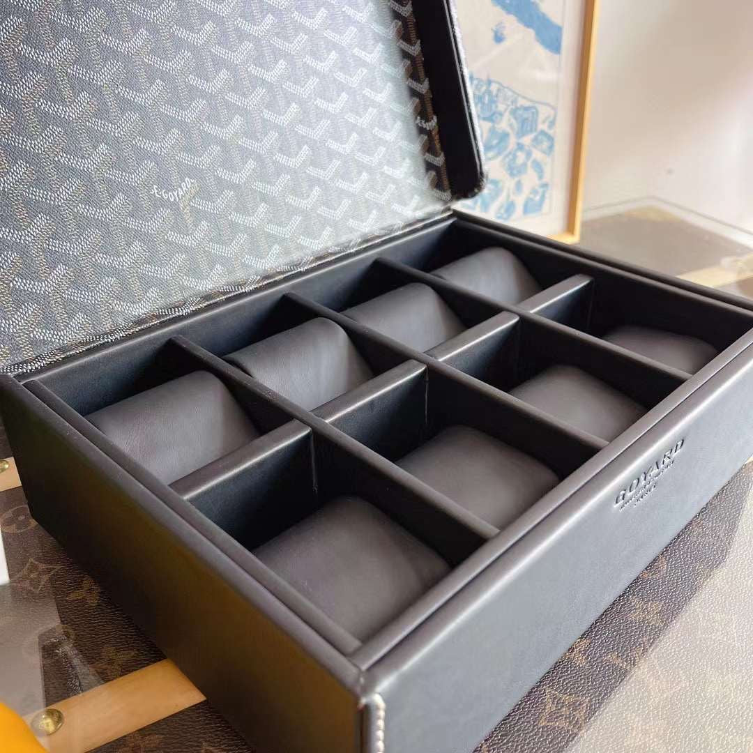 CUSTOM GOYARD 8 WATCH BOX