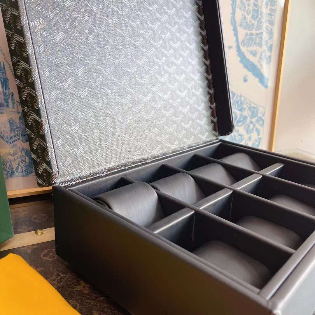 CUSTOM GOYARD 8 WATCH BOX