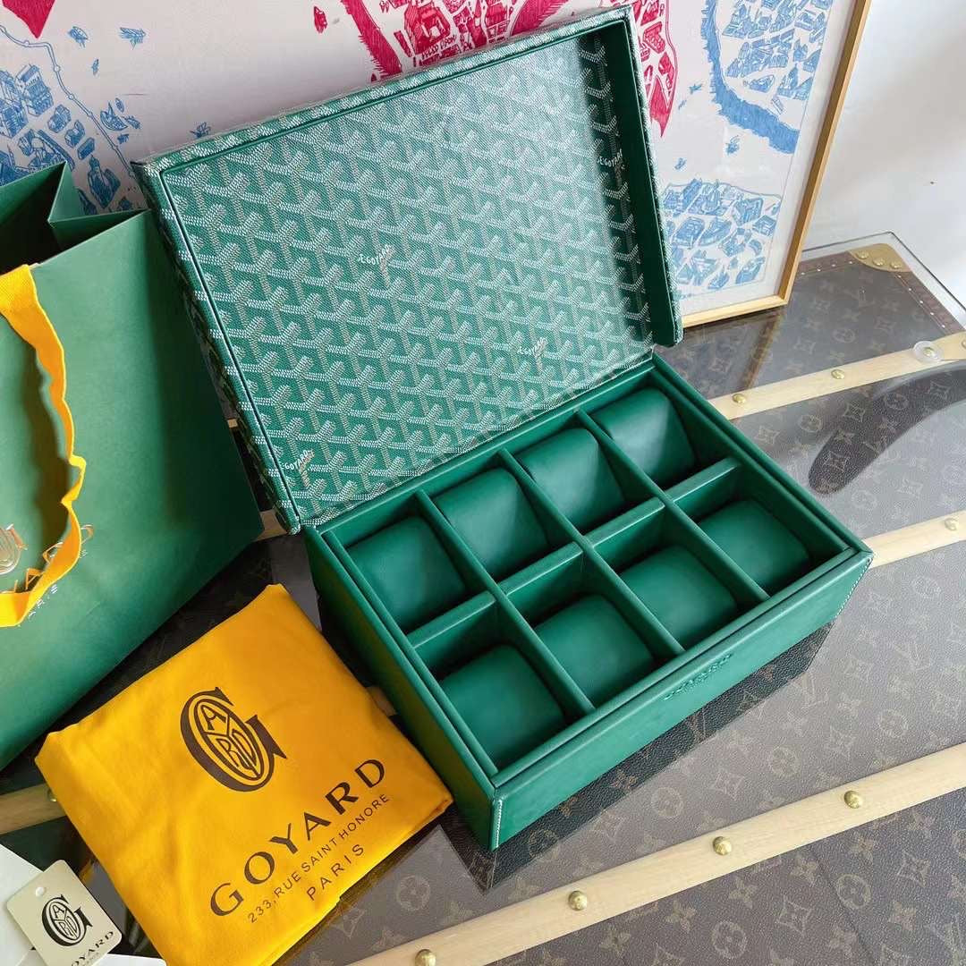 CUSTOM GOYARD 8 WATCH BOX