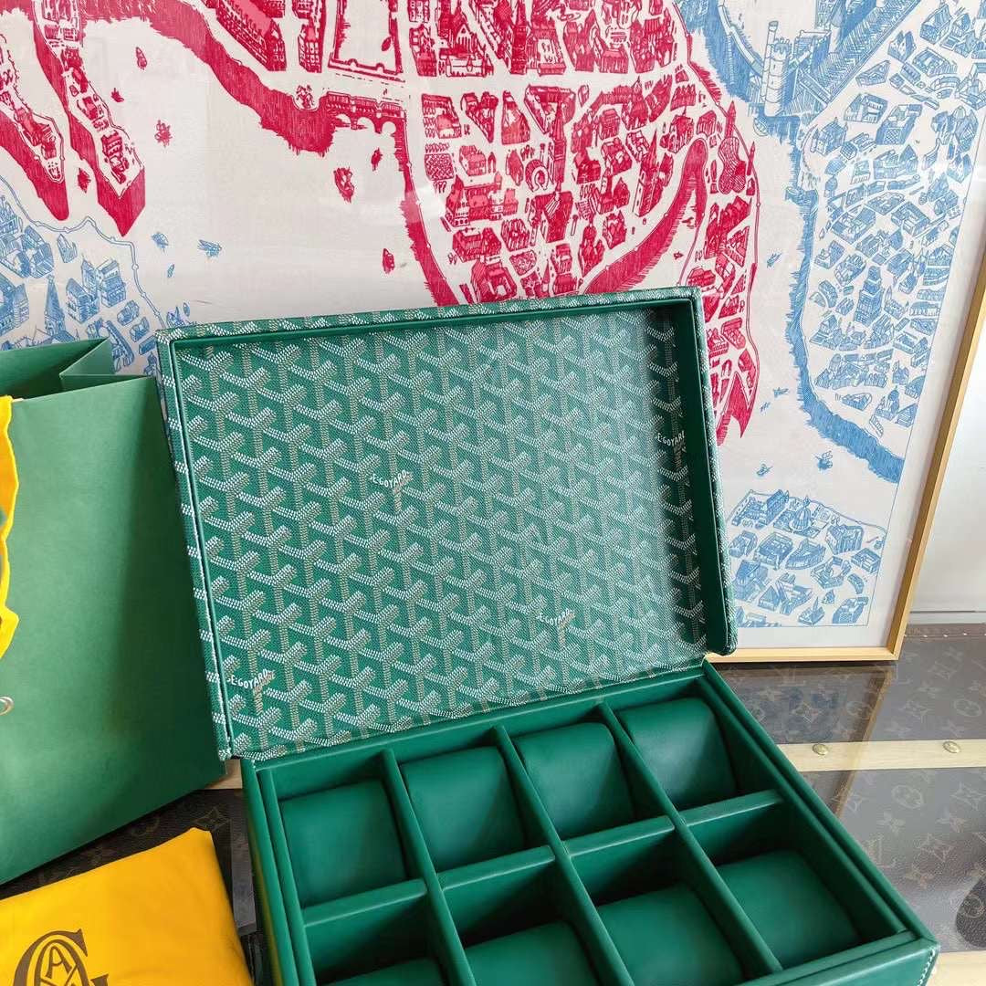CUSTOM GOYARD 8 WATCH BOX