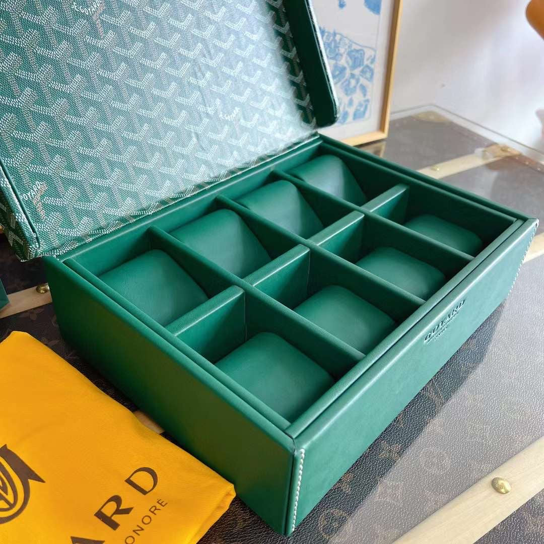 CUSTOM GOYARD 8 WATCH BOX