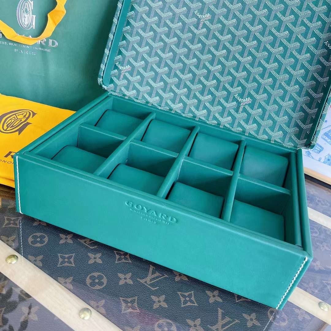 CUSTOM GOYARD 8 WATCH BOX