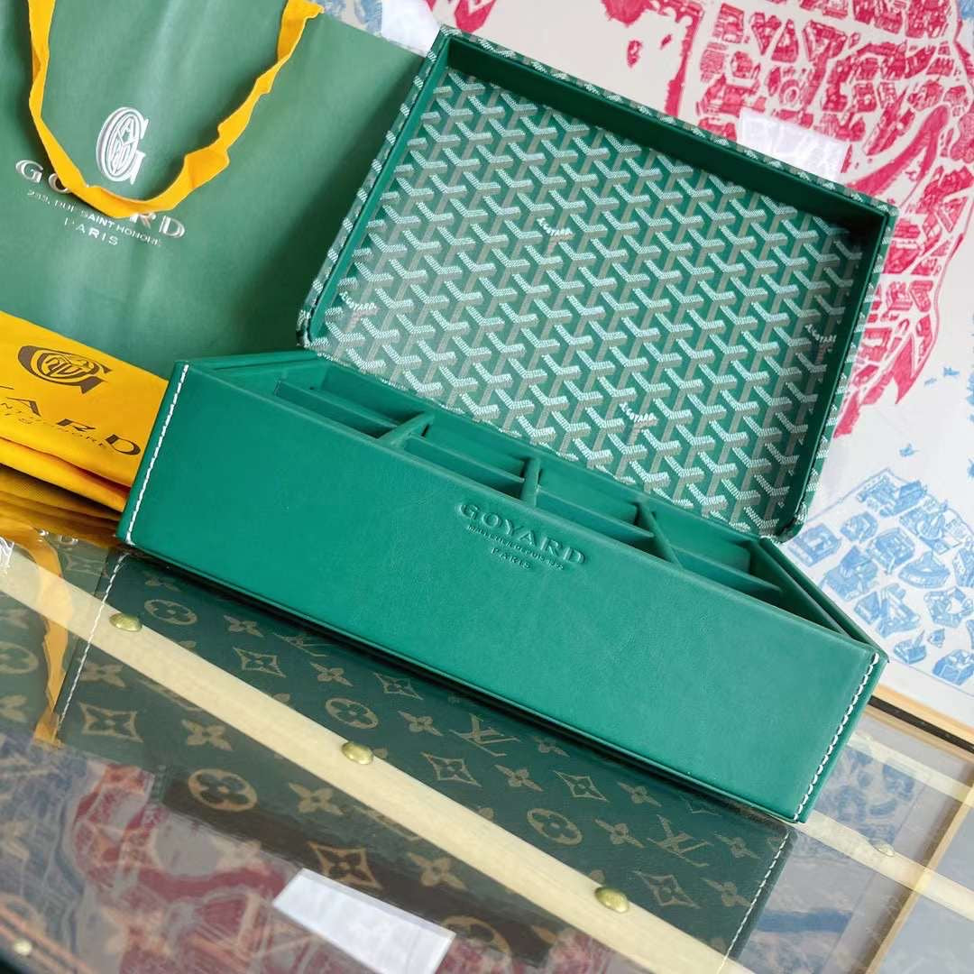 CUSTOM GOYARD 8 WATCH BOX