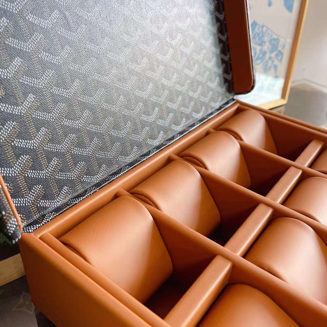 CUSTOM GOYARD 8 WATCH BOX
