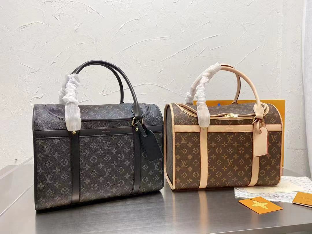 CUSTOM LV PET BAG