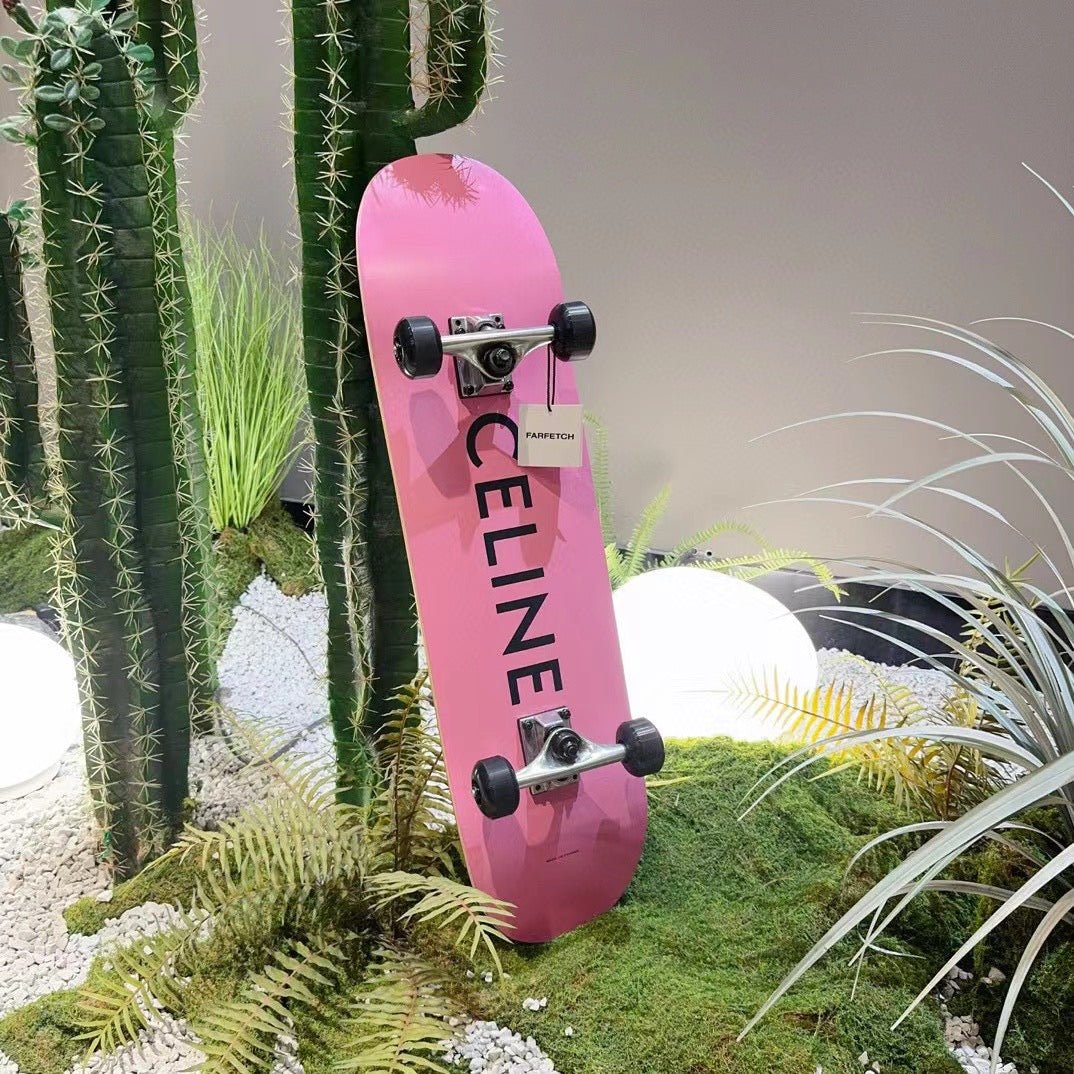 CELINE BLACK PINK SKATEBOARD