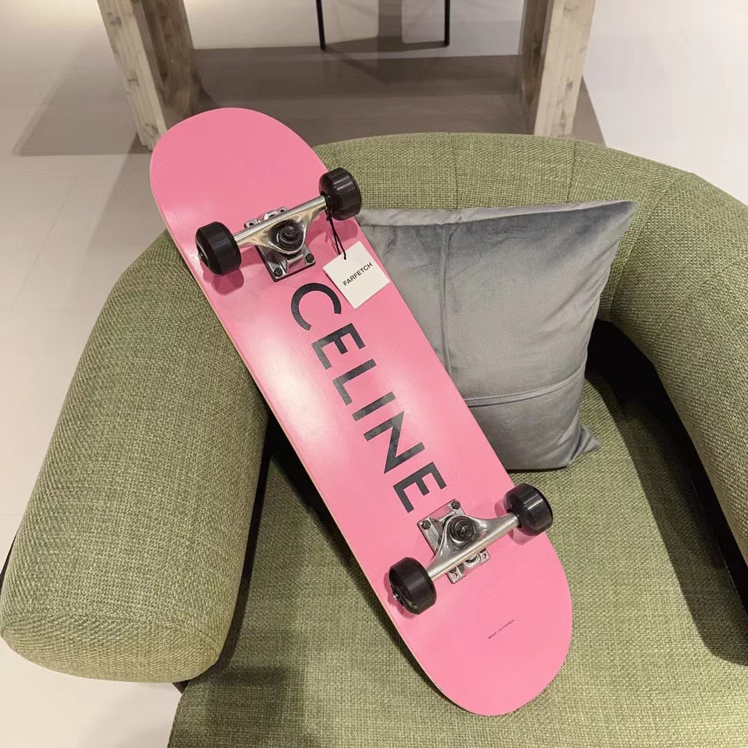 CELINE BLACK PINK SKATEBOARD