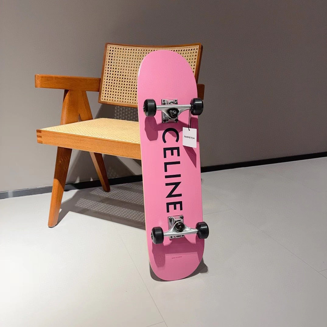 CELINE BLACK PINK SKATEBOARD