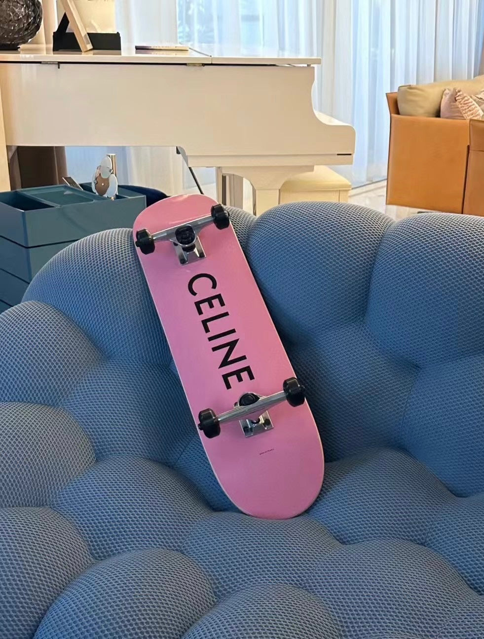 CELINE BLACK PINK SKATEBOARD