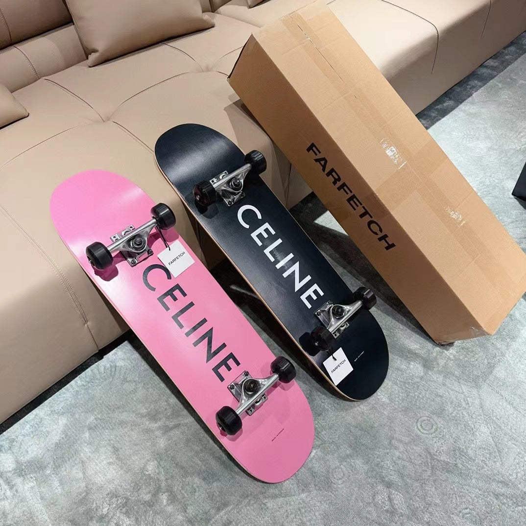 CELINE BLACK PINK SKATEBOARD