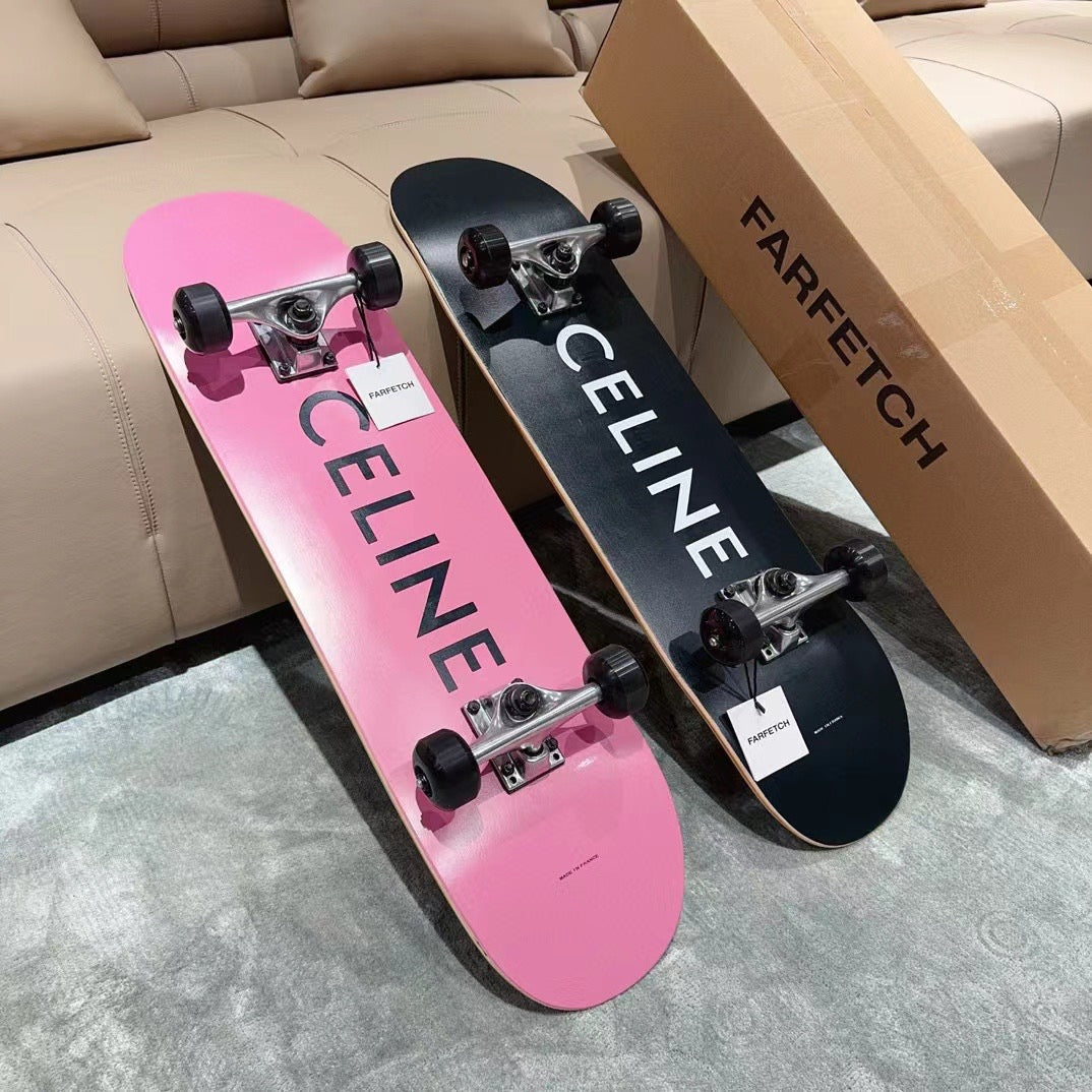 CELINE BLACK PINK SKATEBOARD