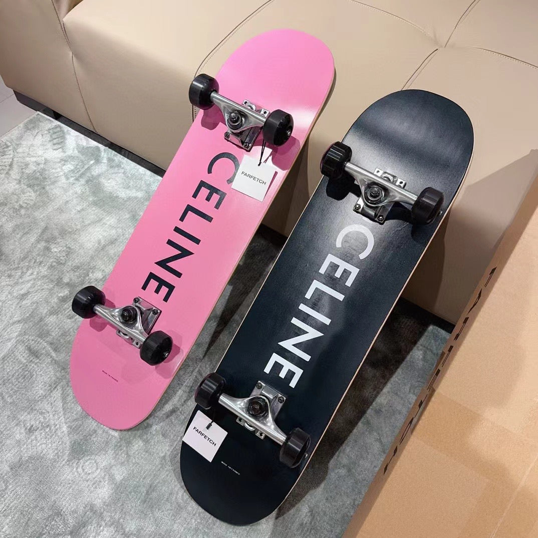 CELINE BLACK PINK SKATEBOARD