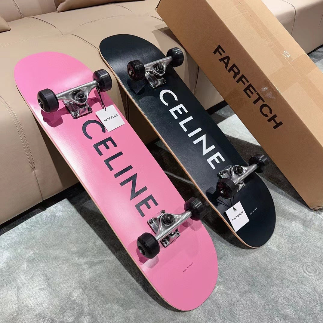 CELINE BLACK PINK SKATEBOARD