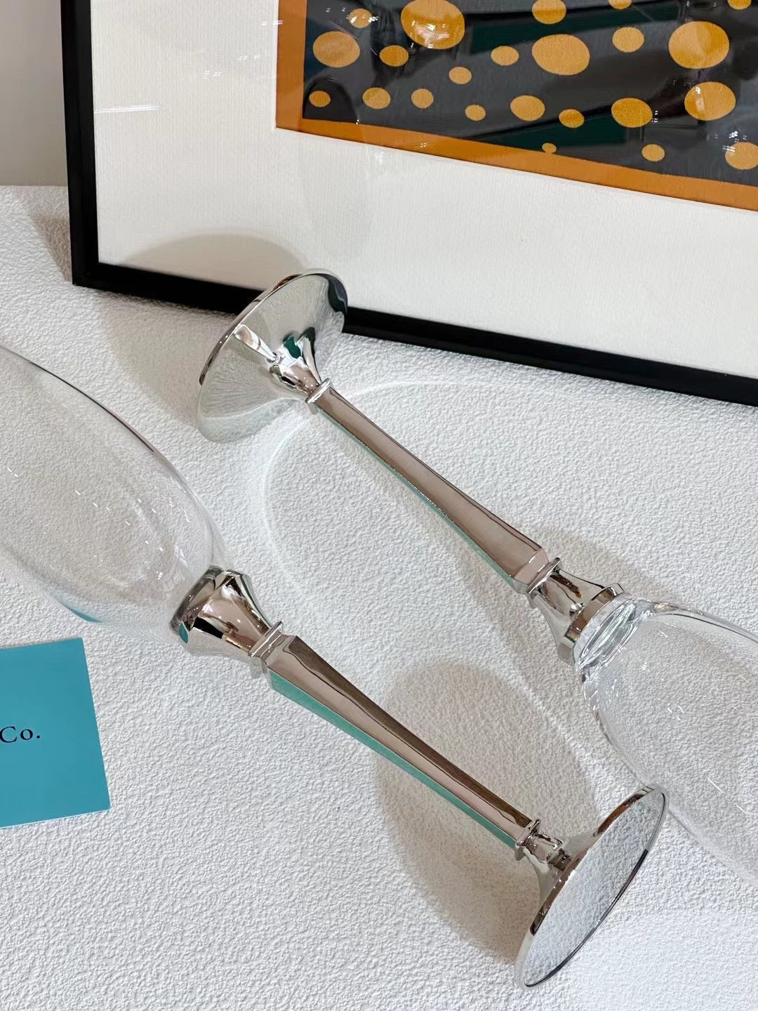 TIFFANY CHAMPAGNE GLASSWARE SET