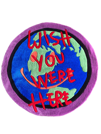 WISH YOU WERE HERE ASTROWORLD RUG
