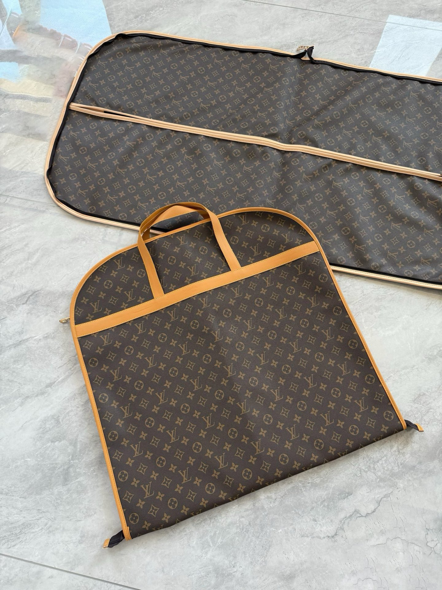 CUSTOM LV GARMENT BAG