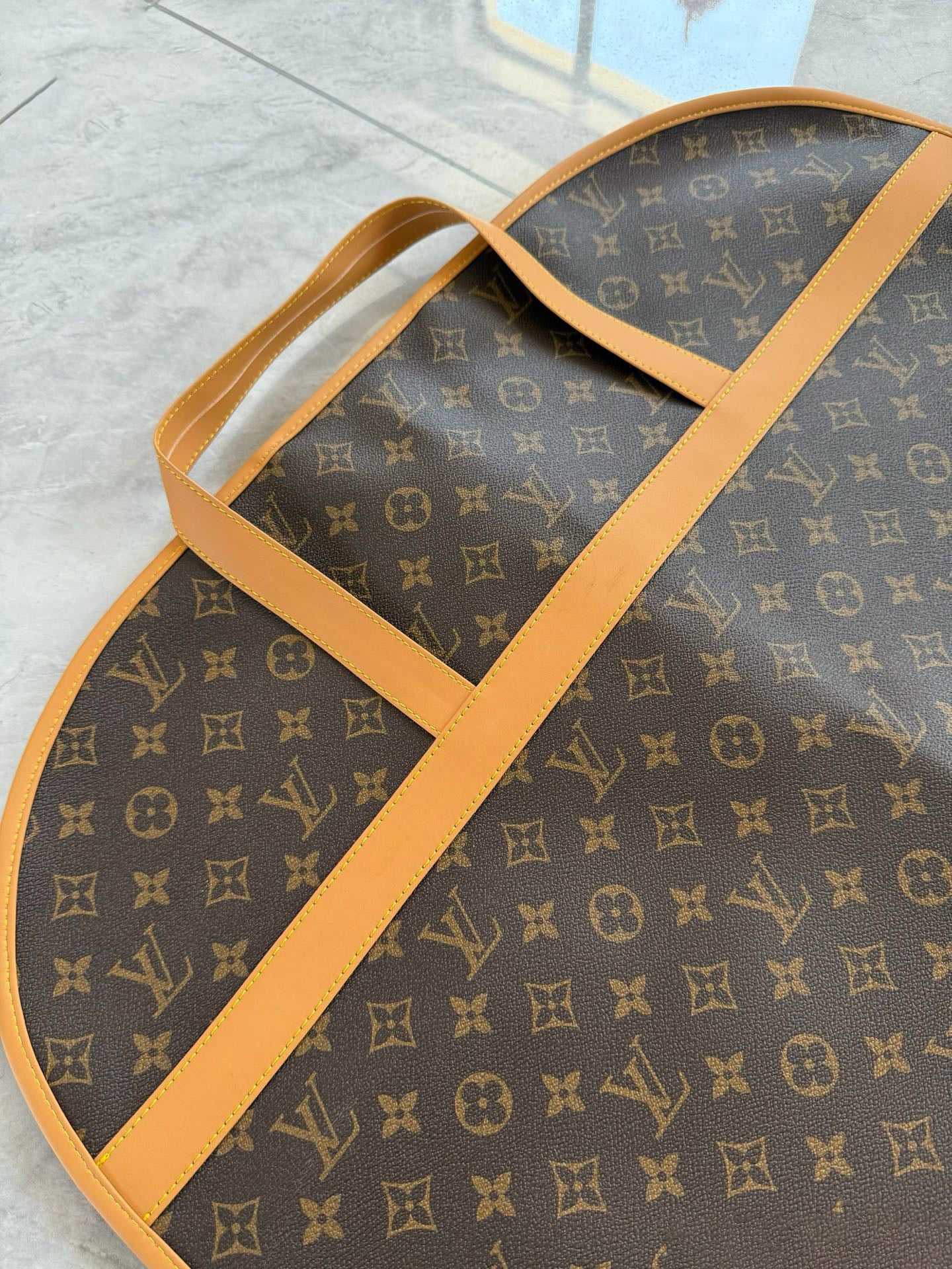 CUSTOM LV GARMENT BAG